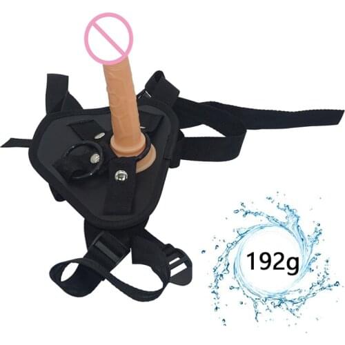 Strap On Penis Panties Dildo Realistic Penis Harness Strapless Strong Suction Cup Dildos Anal For Women Lesbian Erotic Toys