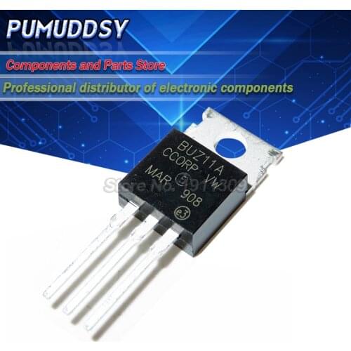 10PCS BUZ11 TO-220 BUZ11A TO220 50V 33A