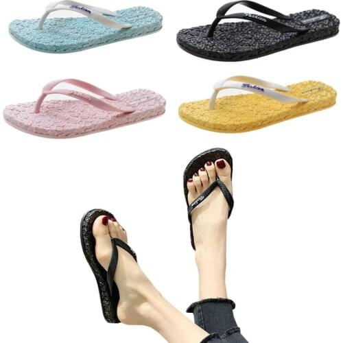 2021 new summer womens slippers non-slip beach sandals slippers