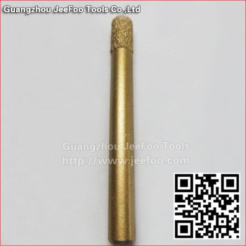A6-6*12mm ball nose CNC Router Tools, Stone Carving Tools,Diamond Router Bits Cutter for Engraving Marble,Monument,Tiles