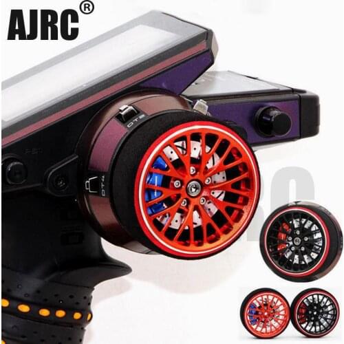 AJRC black red metal remote control handwheel for FUTABA RZ-D FUTABA 4PL S 4PX R 3PV 4PV 7PX 4PK 4PKS R KO-EX1 remote control