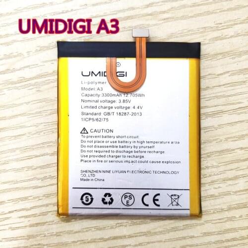 New Replacement 3300mAh Battery for UMI Umidigi A3 A3 Pro Mobile Phone