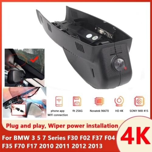 HD Easy Installation Car Dash Camera Video Recorder Dash Cam For BMW 3/5/7/X3/X5 E46 E60 E90 E70 E71 E81 E83 E84 F01 F10 F20