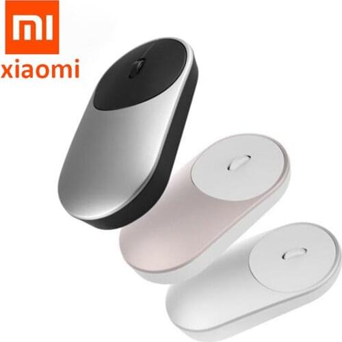 100% Original Xiaomi Mouse Portable Optical Wireless Bluetooth Mouse 4.0 RF 2.4GHz Dual Mode Connect for Laptop pc
