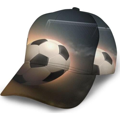 Soccer Ball Steel Goal Baseball Cap women men snapback caps Classic Style hat Casual Sport Outdoor cap
