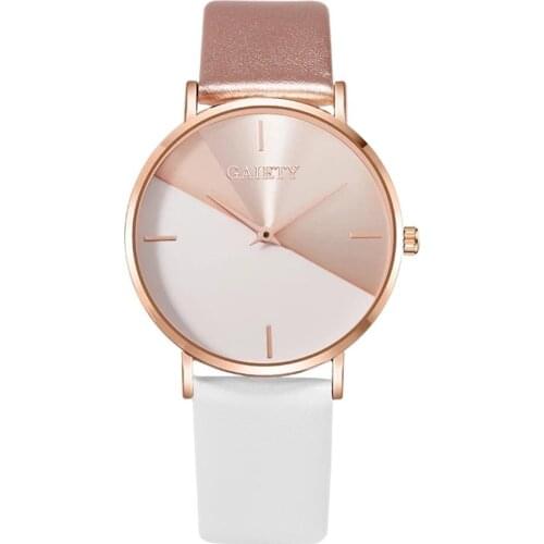 Top Brand Womens Watch Leather Rose Gold Dress Female Clock Luxury Brand Design Women Watches Simple Fashion Ladies Watch