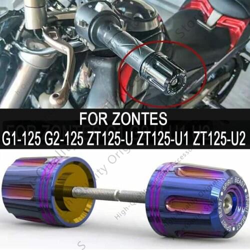 For Zontes G1-125 G2-125 ZT125-U ZT125-U1 ZT125-U2 Motorbike Handle Bar Cap End Plugs Zontes G1 125 G2 125 ZT125 U 125 U1 125 U2