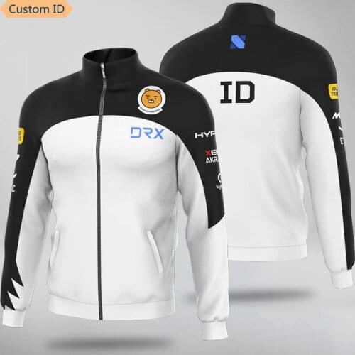 DOTA E-Sports Player Jerseys Team DRX Uniform For Men Women Custom ID Jacket Coat Hoody Customized Name Sweatshirts Hoodies