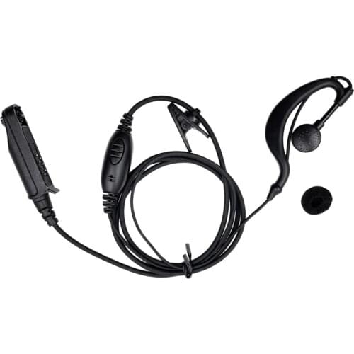 G Shape Earpiece Headset PTT with Mic for BF-UV9R、BF-A58、BF-9700、BF-UV9RPLUS Baofeng Waterproof Two Way Radio