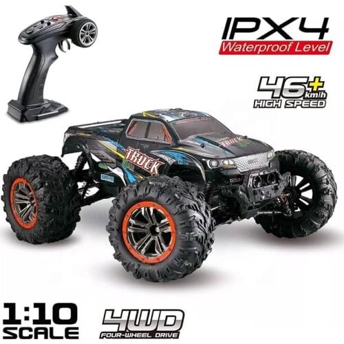 High Quality 4WD 1/10 High Speed 46km/h Toy Car RC Buggy RC Racing Car 7.4V 1600mAh 2.4G Remote Wireless Control Childrens Toy