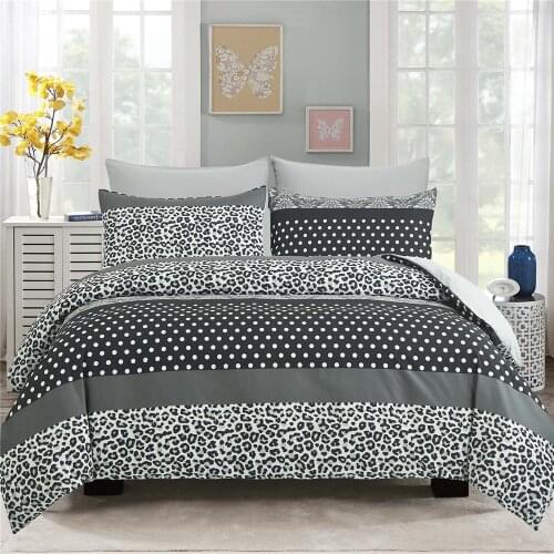 Nordic Bohemian Style Bedding Set 150×210 240x220 Duvet Quilt Cover Pillowcases Polyester Bedroom All-Season Available