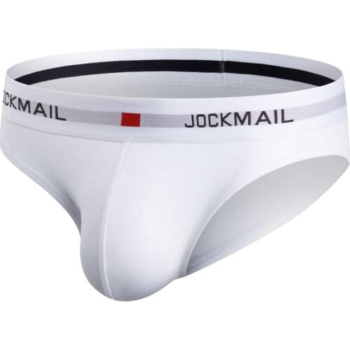 Jockmail brand men underwear Gay cuecas homem coton slip calzoncillo hombre sexy men bikin heren jock strap mens briefs tanga
