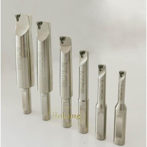 New 6pcs indexable boring bar with 18mm shank boring bar for F1-18 75mm boring head boring tool + 30pcs boring inserts