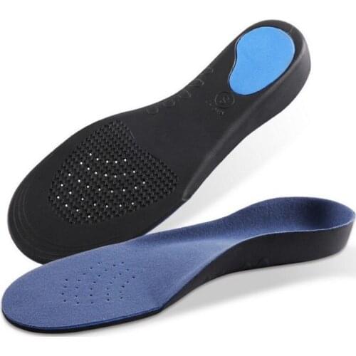 High Quality Flat Feet Orthopedic Insoles Arch Support Height 3cm Sweat Breathable Foot Pad Orthotic Insoles For Shoes Men Women