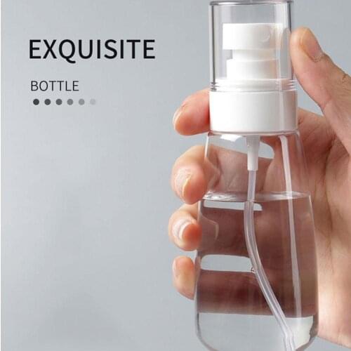 3 Colors Spray Bottle 30ml 60ml 100ml Empty Vial Refillable Mist Pump Perfume Essential Oil Atomizer Travel Accessories