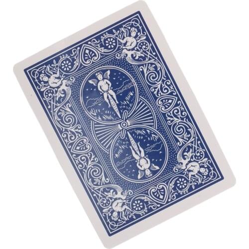 Cigarette Through A Playing Card Bicycle Poker Visible Tricks