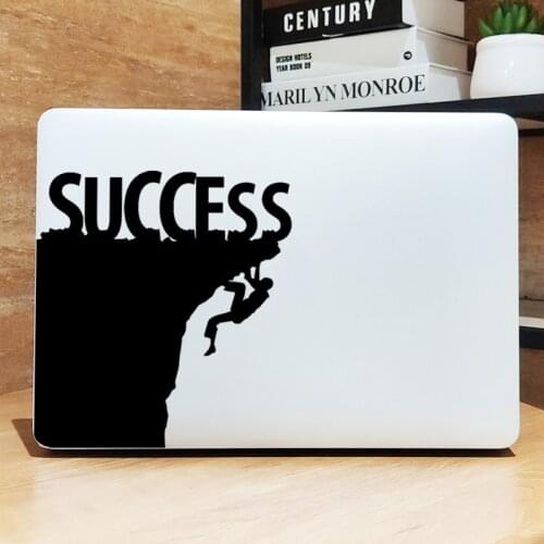 Success Cliff Inspired Decal Laptop Sticker for Macbook Pro 16" Air Retina 11 12 13 15 inch Mac Book 14" Vinyl HP Notebook Skin
