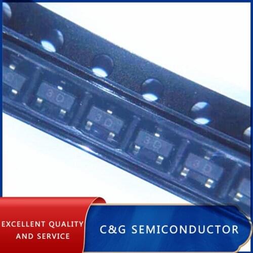 200PCS MMBTA44LT1G MMBTA44 200MA 400V 3D NPN transistor SOT23