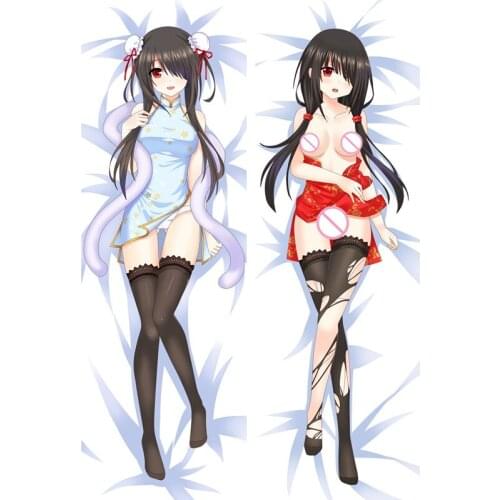 Anime Cartoon Date A Live tokisaki kurumi Sexy Body Hugging Pillow Cover Case Pillowcase High Quality Cases 91067