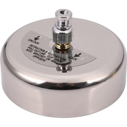 2.8m stainless steel clothesline rope Retractable clothesline indoor Stainless Steel round Clothesline outdoor Clothes Dryer