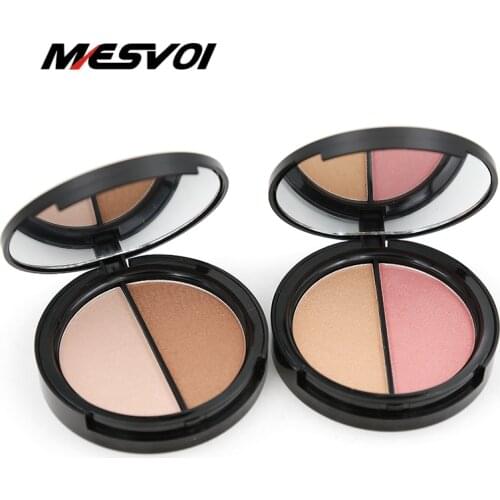 Highlighter Makeup Shimmer Highlighter 1 pics Contour Face Highlighter Palette M1007