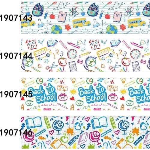 FLRARibbon 38MM 75MM back to school ribbon