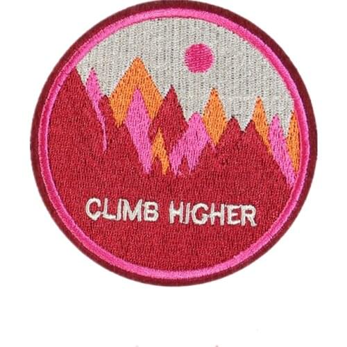 Custom Embroidery Patch OUTDOOR ADVENTUR Iron On Patch Sports Hiking Scouts Girl Boy Cub Camping Welcome to custom your patch
