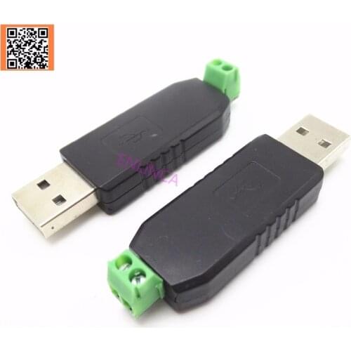 1pcs Only good quality USB to RS485 485 Converter Adapter Support Win7 XP Vista Linux Mac OS WinCE5.0