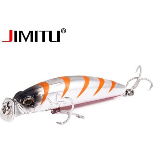JIMITU Carp fishing accessories popper lure 8cm 10g Iscas artificiais plastic hard bait przynety spiningowe pike lures crankbait