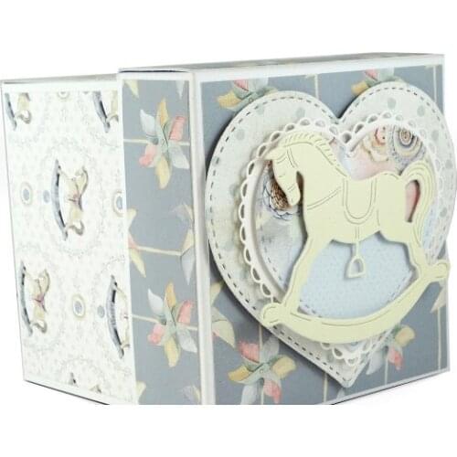 Mmao Crafts Metal Steel Cutting Dies New Trojan toy Stencil For DIY Scrapbooking Paper/photo Cards Embossing Dies