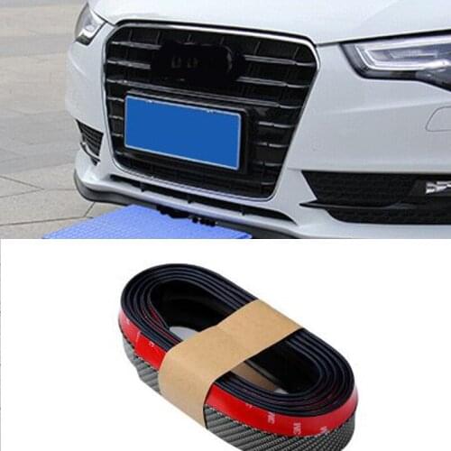 Car front/rear/side skirt lip rubber protection strip for Audi Q3 Q5 SQ5 Q7 A1 A3 S3 A4 S4 RS4 RS5 A5 A6 S6 C6 C7 S5 A7 S7 A8 TT