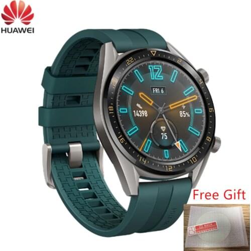 Original Huawei Watch GT Smartwatch supports GPS 14 Days Battery Life 5ATM waterproof Phone Call For iOS Android