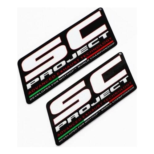 Car Styling Vinyl Bike Helmet Motorcycle Italy Advanced Exhuast Oil Tank Body Sticker Decals