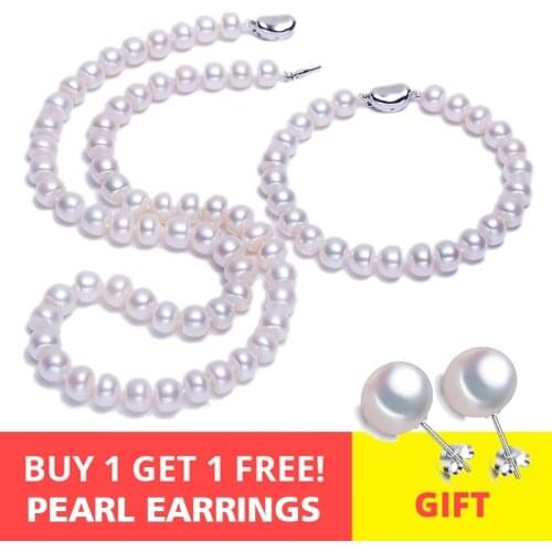 FENASY S925 Sterling Silver Natural Freshwater Pearl Necklace For Women Pearl Jewelry Vintage Statement Boho Star Necklace