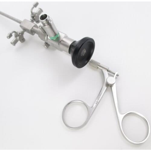 Rigid Endoscope 2.7 x 107.5/110mm endoscope with 13.5Fr sheath suitable for 5FR flexible forceps