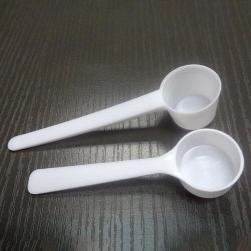 2pcs 8ml Teaspoon Scoop For Coffee Pet Food Grains Protein Spices Plastic Spoon For Milk Powder Liquid Seasoning Reusable Scoops