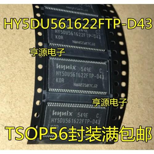 5pieces HY5DU561622FTP-D43 HY5DU561622