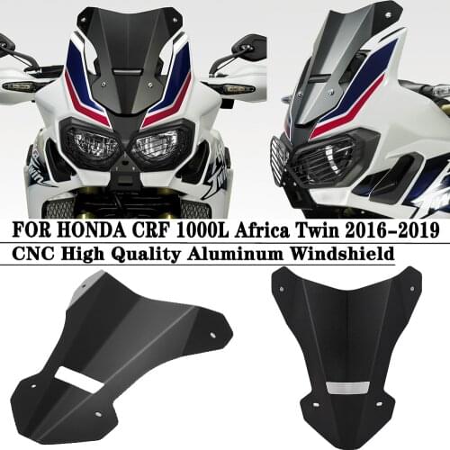 Motorcycle Accessories Windshield Metal Windshield Deflector FOR HONDA CRF 1000L Africa Twin crf 1000l 2016-2019