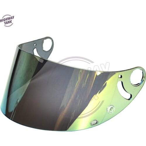 New Gold Motorcycle Full Face Helmet Visor Lens Case for SHARK RS2 RSR 2 Carbon RSR 2 V+ RSX VZ32