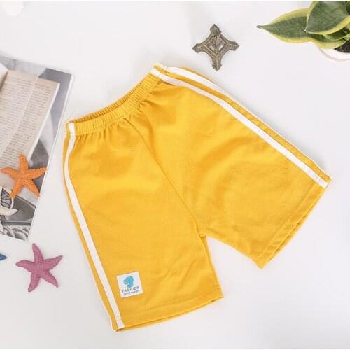 Cotton Baby Shorts for Boy Casual Solid Color Clothing Kids Girls Short Pants Boys Short Pnties Summer Thin Children Clothes