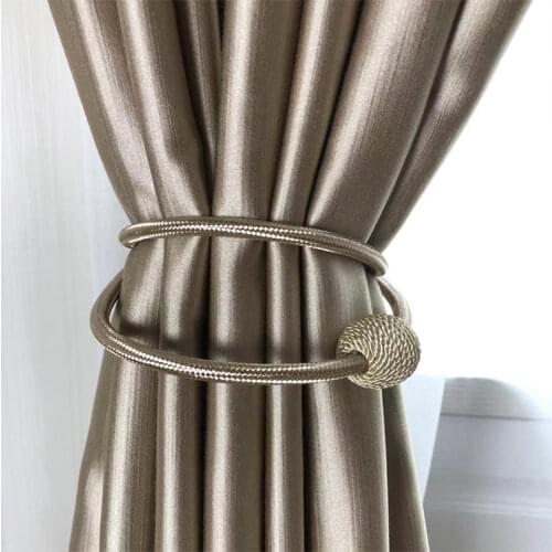 New Light Luxury Jacquard Fabric High-end Product Custom Flow Gold Silk Cotton Fabric Curtains for Living Dining Room Bedroom