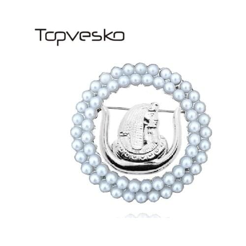 Drop shopping Mason Products T30 Daughters of Isis DOI OES Sister Brooch Order of the eastern star Pearl Lapel Pin