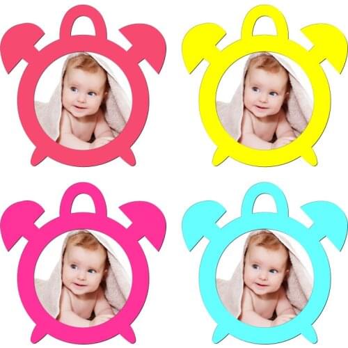 Alarm clock photo frame Wooden Die Scrapbooking N106 Cutting Dies Multiple Sizes Compatible With Most Die Cutting Machines