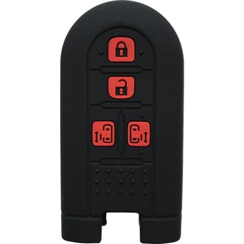 Silicone Car Key Cover Cap for Toyota Rush Daihatsu Tanto Custom LA600S Moovecanvas LA800S Protect Remote Control Custom Keys