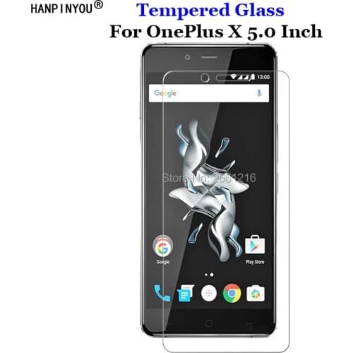 For OnePlusX Tempered Glass 9H 2.5D Premium Phone Screen Protector Film For OnePlus X E1001 One Plus 1+ X 5.0"