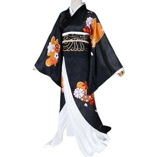 Hot Sale Demon Slayer Ubuyashiki Amane Cosplay Costume Free Shipping