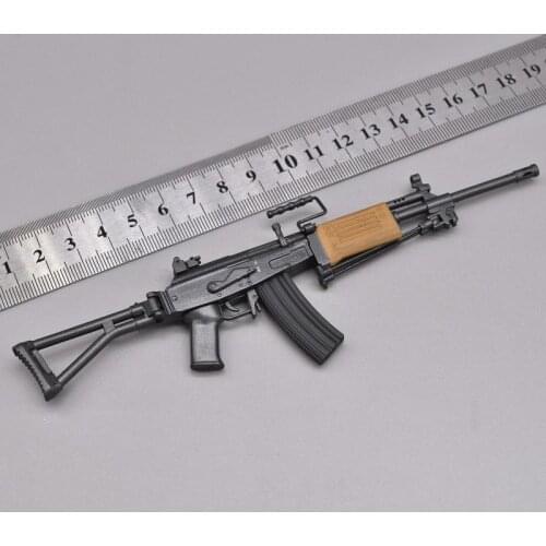 ARMOURY 1/6th Soldier Israel Galili Assault Rifle Plastic Model Cannot be Fired For Mostly 12 inch Doll Soldier