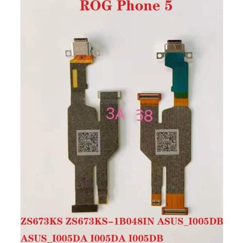 For Asus ROG Phone 5 Original USB Charger Charging Port Dock Connector Flex Cable