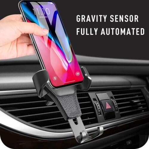 Gravity Cell Phone Holder No Magnetic Accessories For Mobile Phone Smart Phone Bracket For iPhone Samsung Xiaomi Huawei Realme