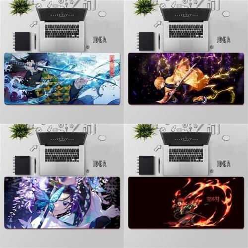 Anime Kimetsu no Yaiba Gaming Mouse Pad Large MousePad Gamer Mouse Mat Computer Office XXL Mouse Carpet Keyboard pad Desk Mat